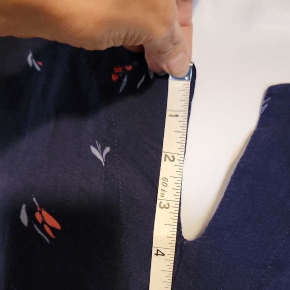 Universal Thread Blue Pink Relaxed Blouse - Picture 2 of 7